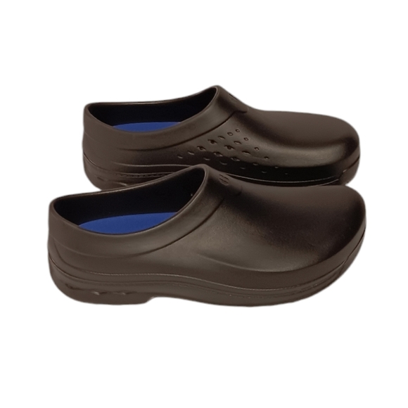 Shoes For Crews Radium Black Unisex Slip Resistant Clogs Size 12 Men Size 14 Wom - Picture 1 of 9